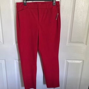 NWT Old Navy | Cherry Red Capri Pants
